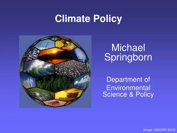climate policy