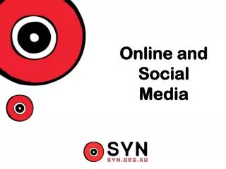 Online and Social Media