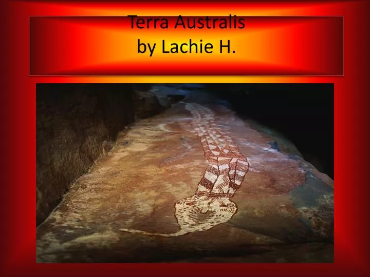 terra a ustralis by lachie h