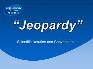 jeopardy