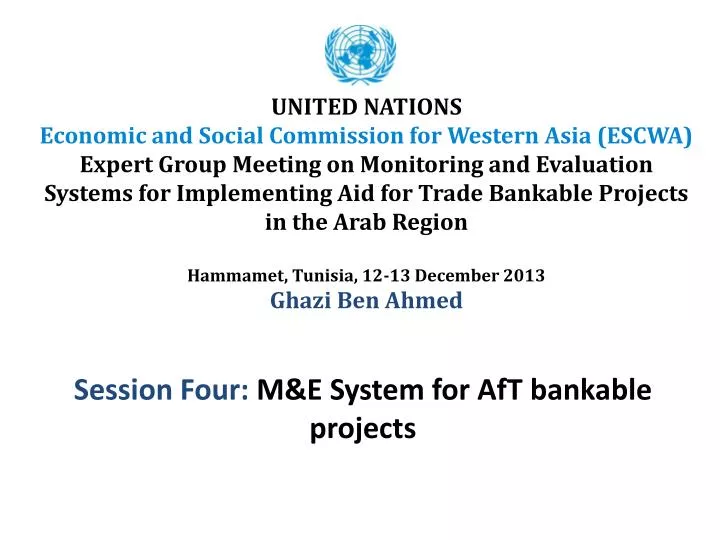 session four m e system for aft bankable projects