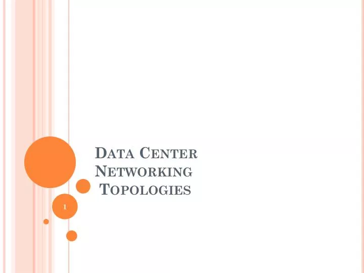 data center networking topologies