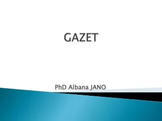 gazet
