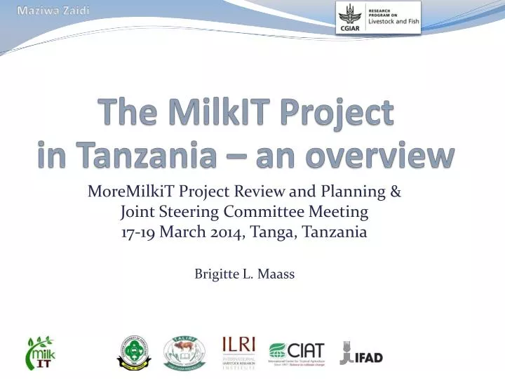 the milkit project in tanzania an overview