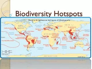 Biodiversity Hotspots