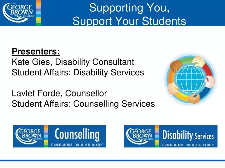 supporting you support your students