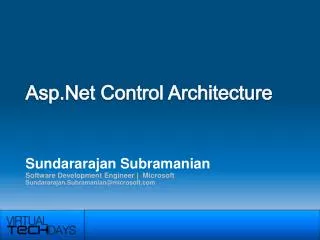 Asp.Net Control Architecture