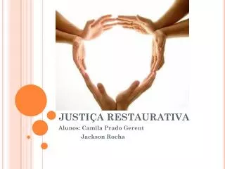 justi a restaurativa