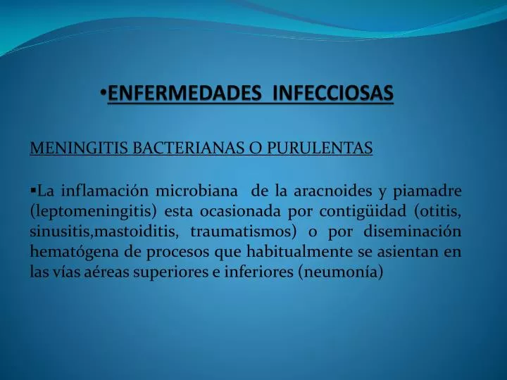 enfermedades infecciosas