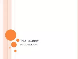 Plagiarism