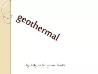 geothermal