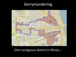 gerrymandering