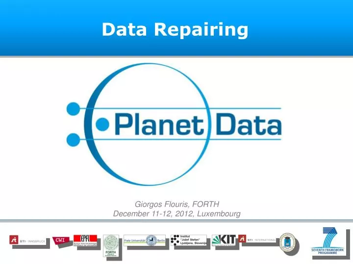 data repairing