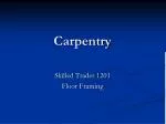 PPT - CARPENTRY TOOLS PowerPoint Presentation, Free Download - ID:5449701