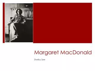 Margaret MacDonald