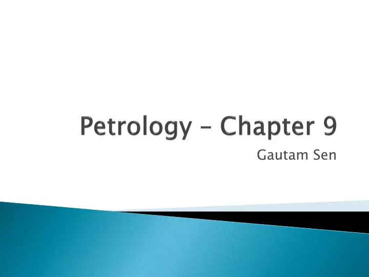 petrology chapter 9