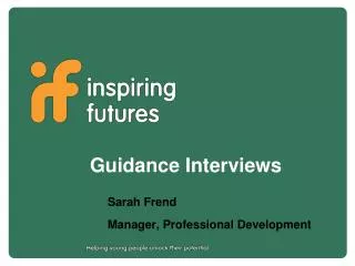guidance interviews