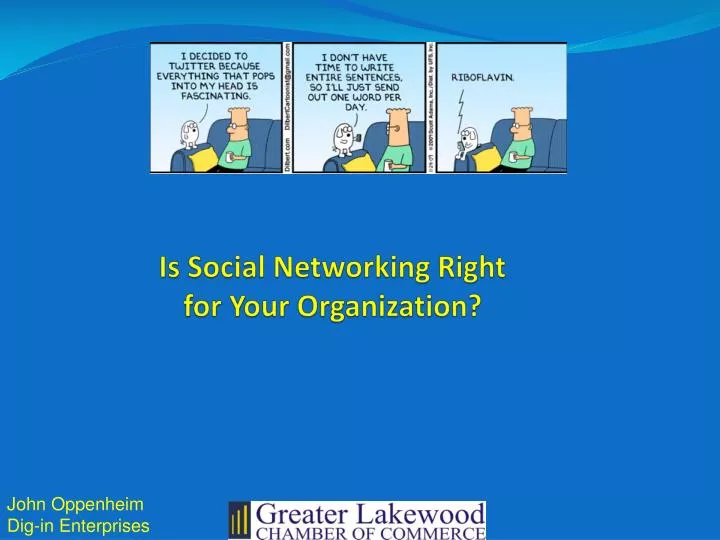 is social networking right for your organization