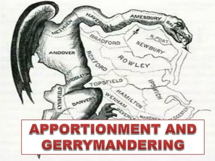 apportionment and gerrymandering