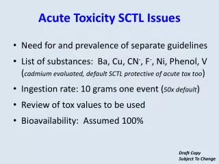 Need for and p revalence of separate g uidelines