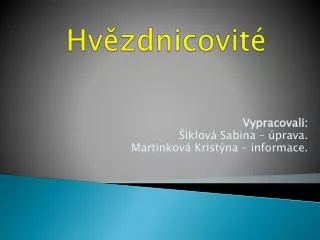 hv zdnicovit