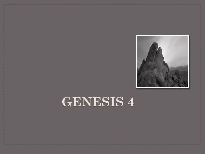 genesis 4
