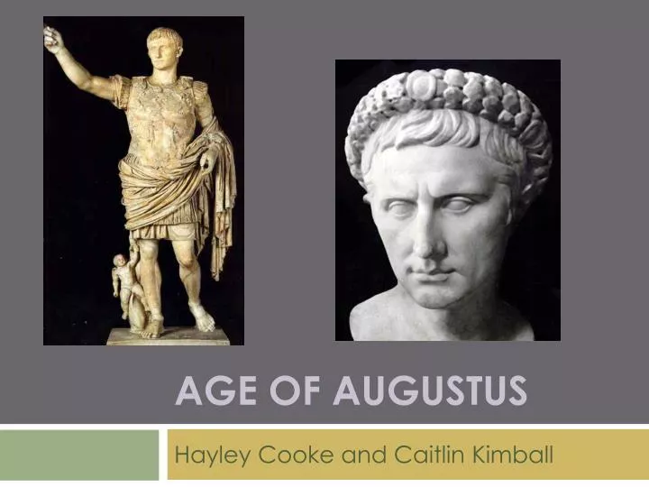 age of augustus
