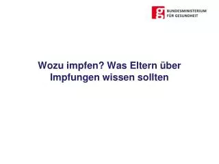 wozu impfen was e ltern ber impfungen wissen sollten