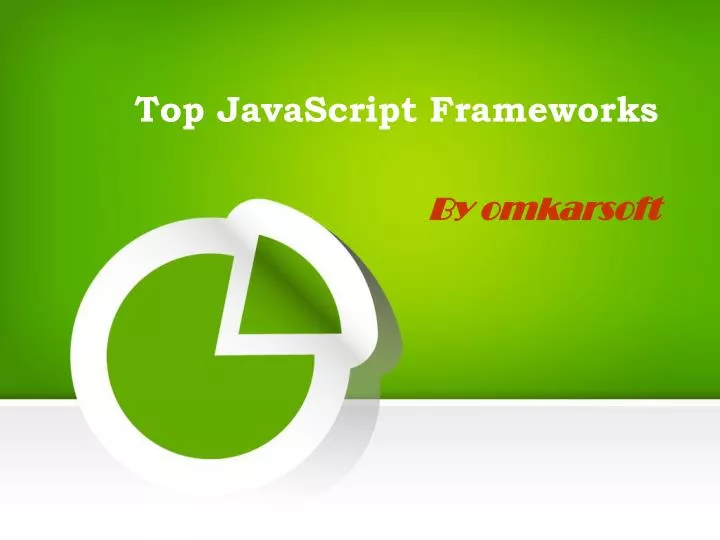 top javascript frameworks