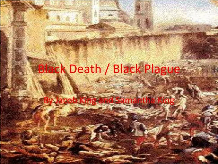 black death black plague