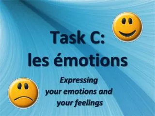 task c les motions