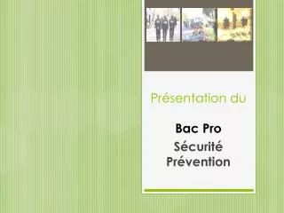 pr sentation du bac pro