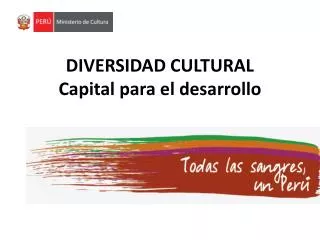 diversidad cultural capital para el desarrollo