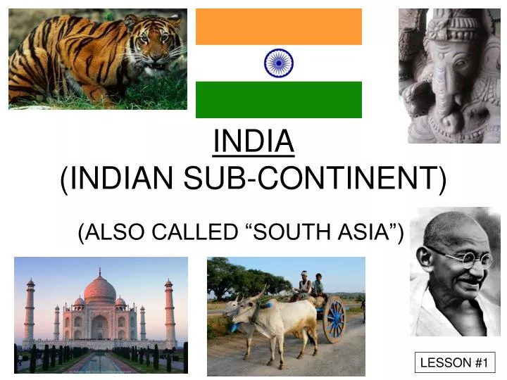 india indian sub continent