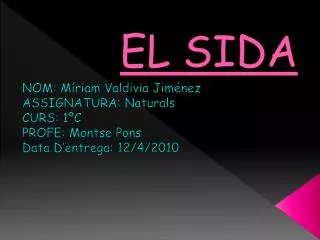 el sida