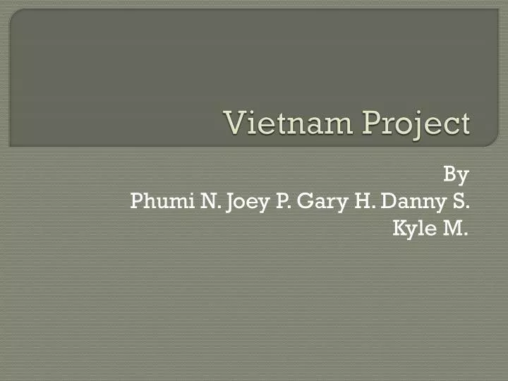 vietnam project