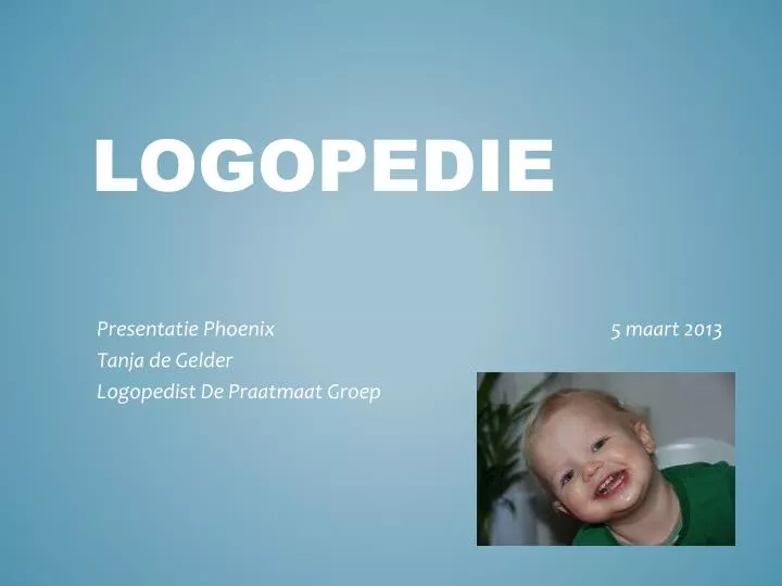 logopedie