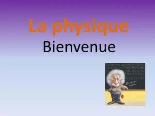 bienvenue