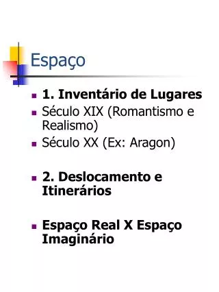 espa o