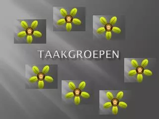 taakgroepen
