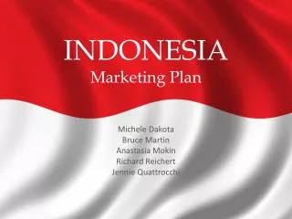 INDONESIA Marketing Plan