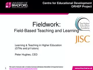 Fieldwork: Field-Based Teaching and Learning