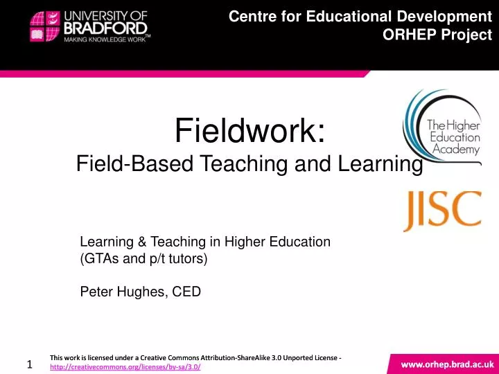 fieldwork field based teaching and learning