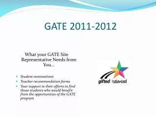 GATE 2011-2012