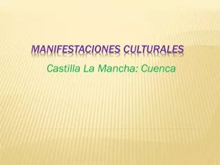 castilla la mancha cuenca