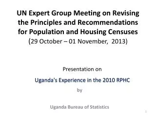by Uganda Bureau of Statistics