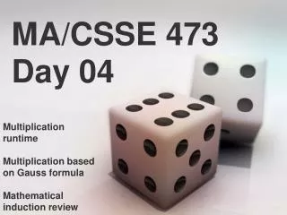MA/CSSE 473 Day 04