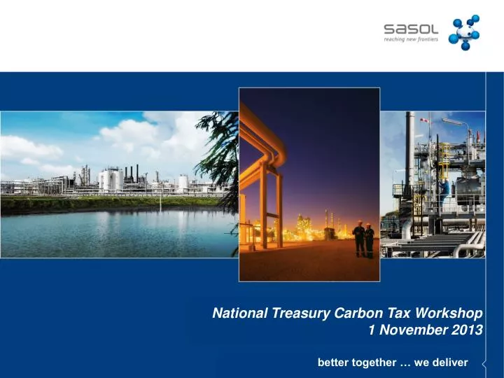 national treasury carbon tax workshop 1 november 2013
