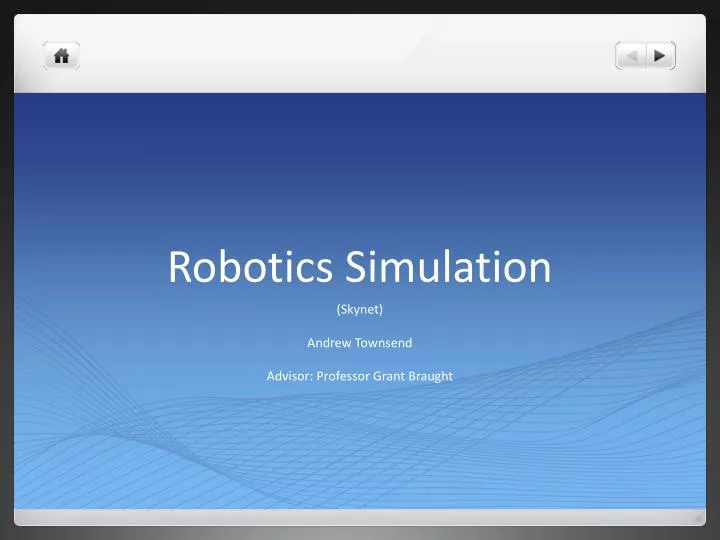 robotics simulation