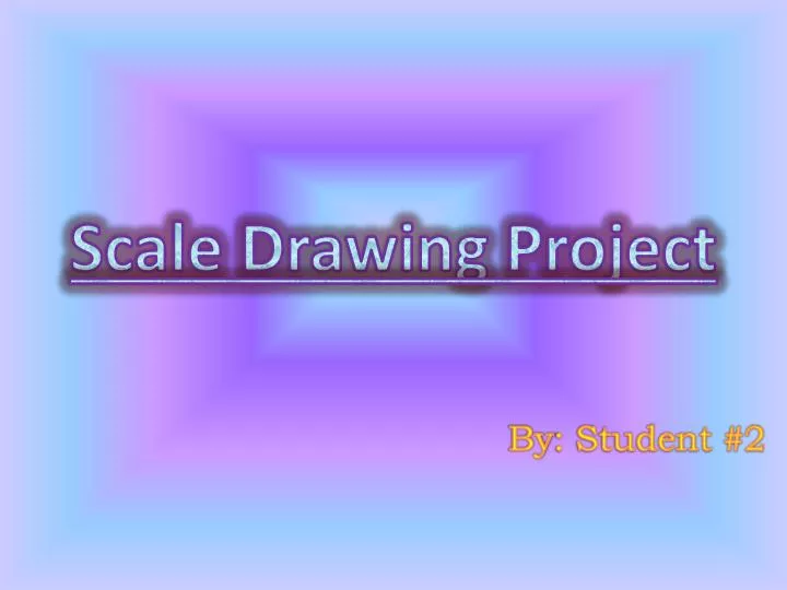 scale drawing project